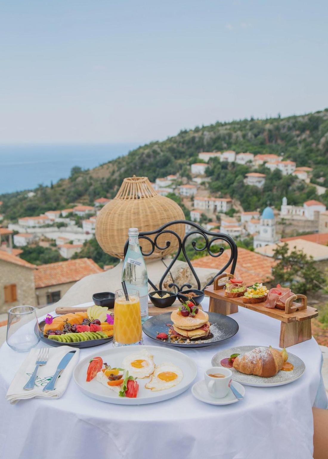 Zoe Hora Hotel Dhermi Ngoại thất bức ảnh